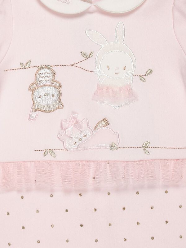 Knitted Babysuit-Leg Opening image number null